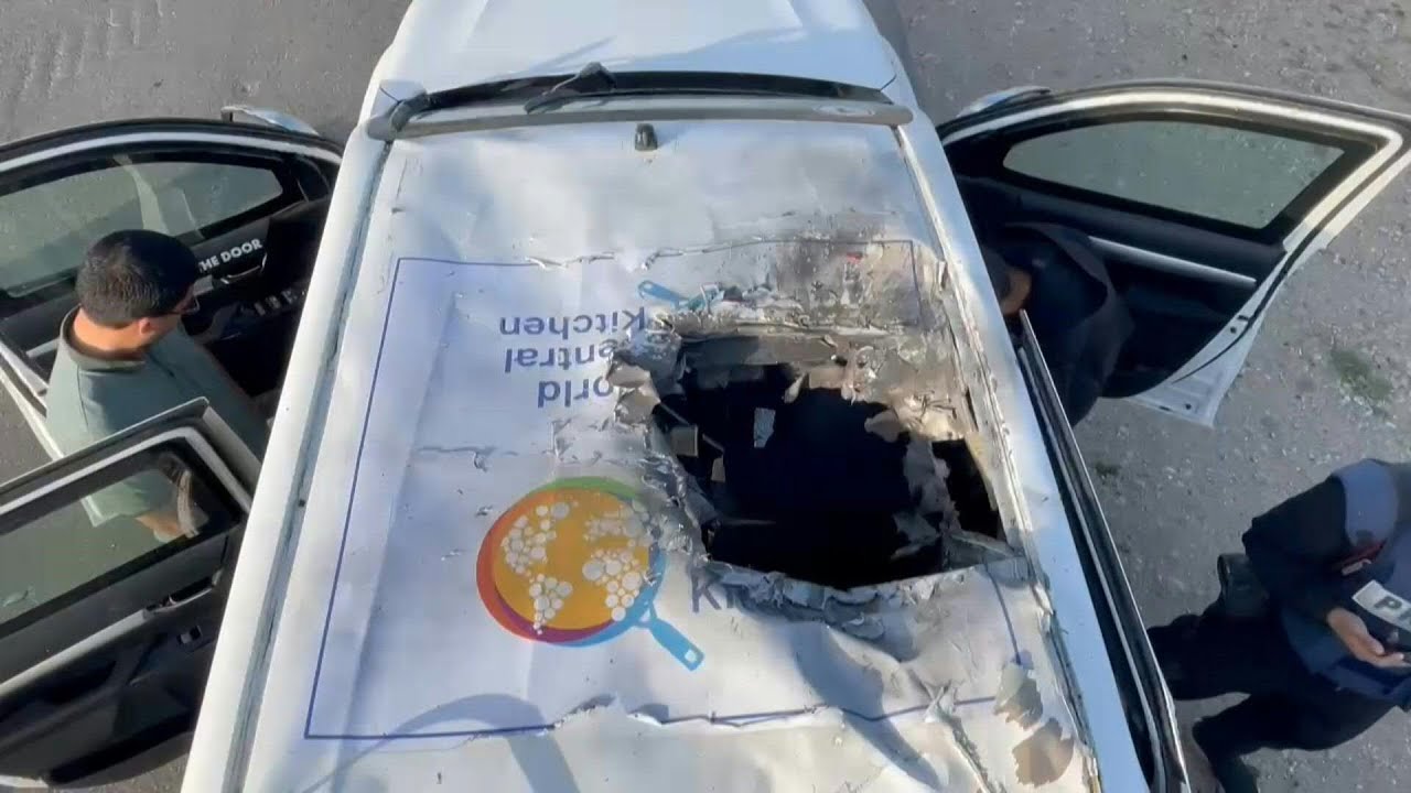 Ataque israelense em Gaza mata sete trabalhadores humanitários | AFP
