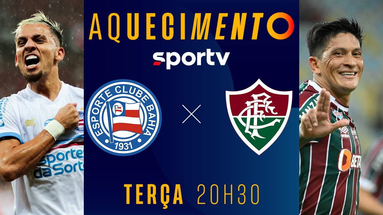 BAHIA X FLUMINENSE | AQUECIMENTO AO VIVO E COM IMAGENS | BRASILEIRÃO 2024 | #live | sportv