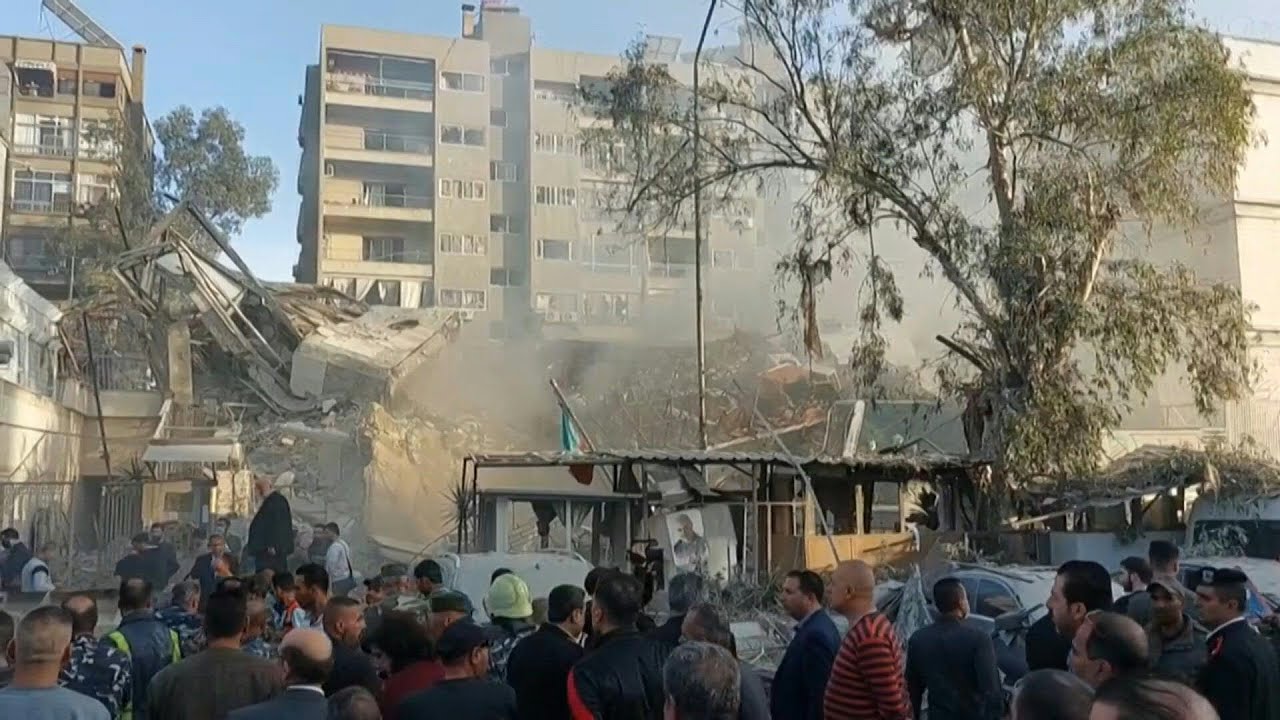 Bombardeio atribuído a Israel mata ao menos oito pessoas perto da embaixada iraniana na Síria | AFP