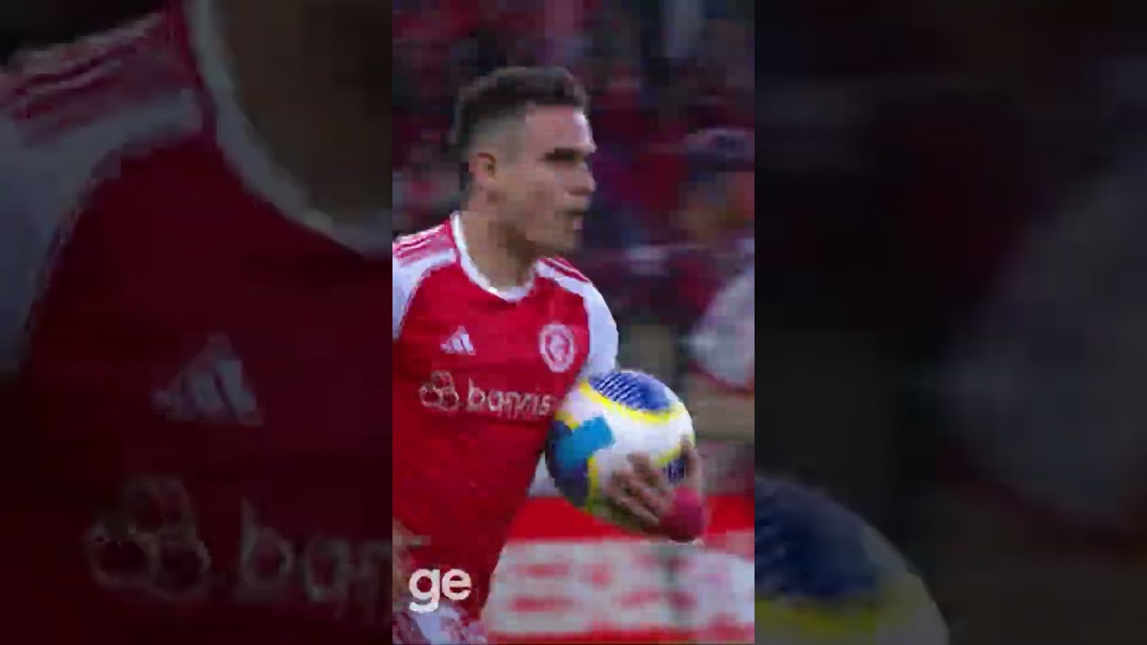 BORRÉ MARCA E DESENCANTA NO BEIRA RIO | INTERNACIONAL X ATLÉTICO-GO | #shorts | ge.globo