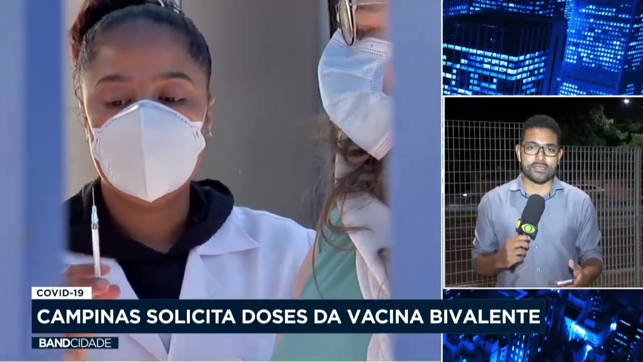 Campinas solicita doses da vacina bivalente contra a covid-19