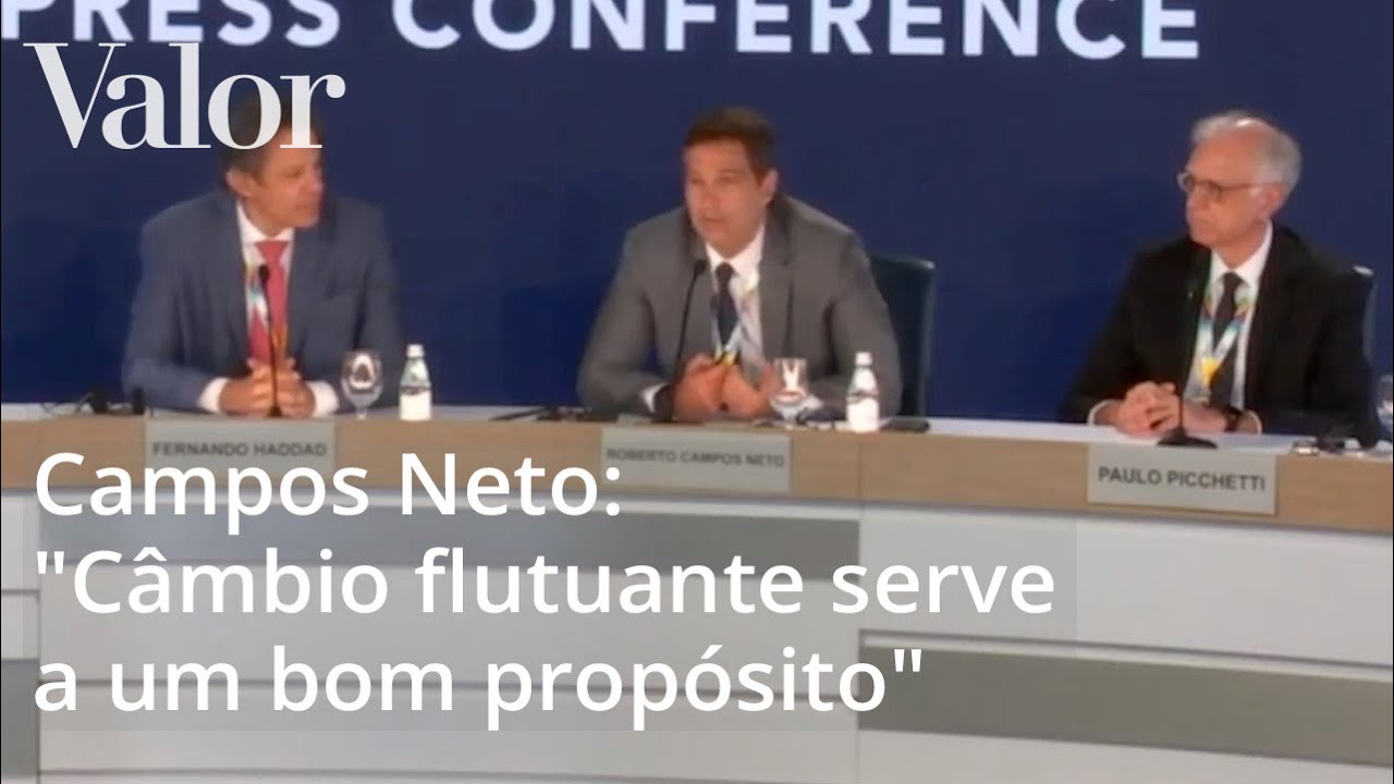 Campos Neto: ‘Câmbio flutuante serve a um bom propósito’