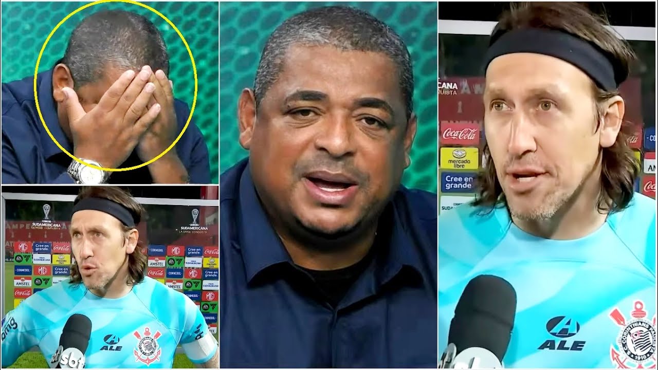“Cássio, EU VOU TE FALAR UMA COISA: você agora…” Vampeta É SINCERO e DESABAFA sobre o Corinthians!