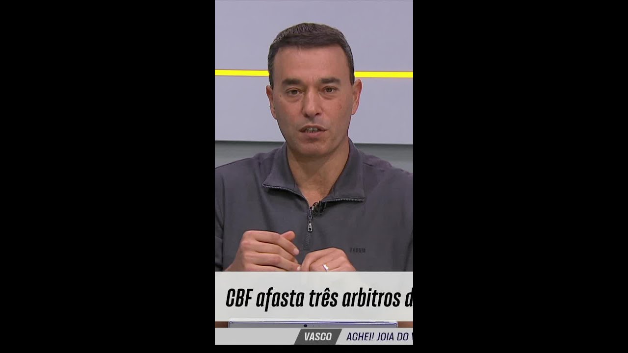 CBF AFASTA TRÊS ÁRBITROS APÓS A 1ª RODADA DO BRASILEIRÃO | #shorts | SELEÇÃO | sportv