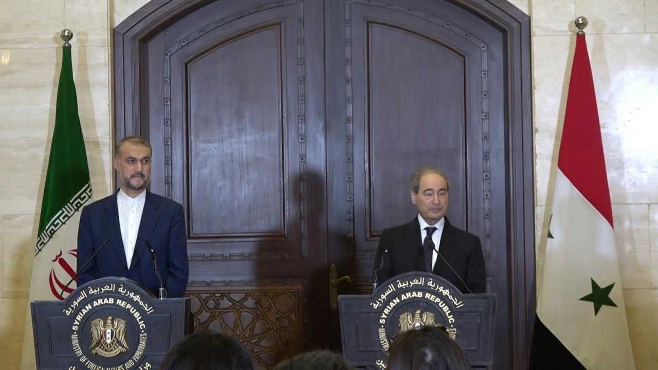 Chanceler iraniano inaugura novo consulado em Damasco e acusa EUA de ter aprovado bombardeio | AFP