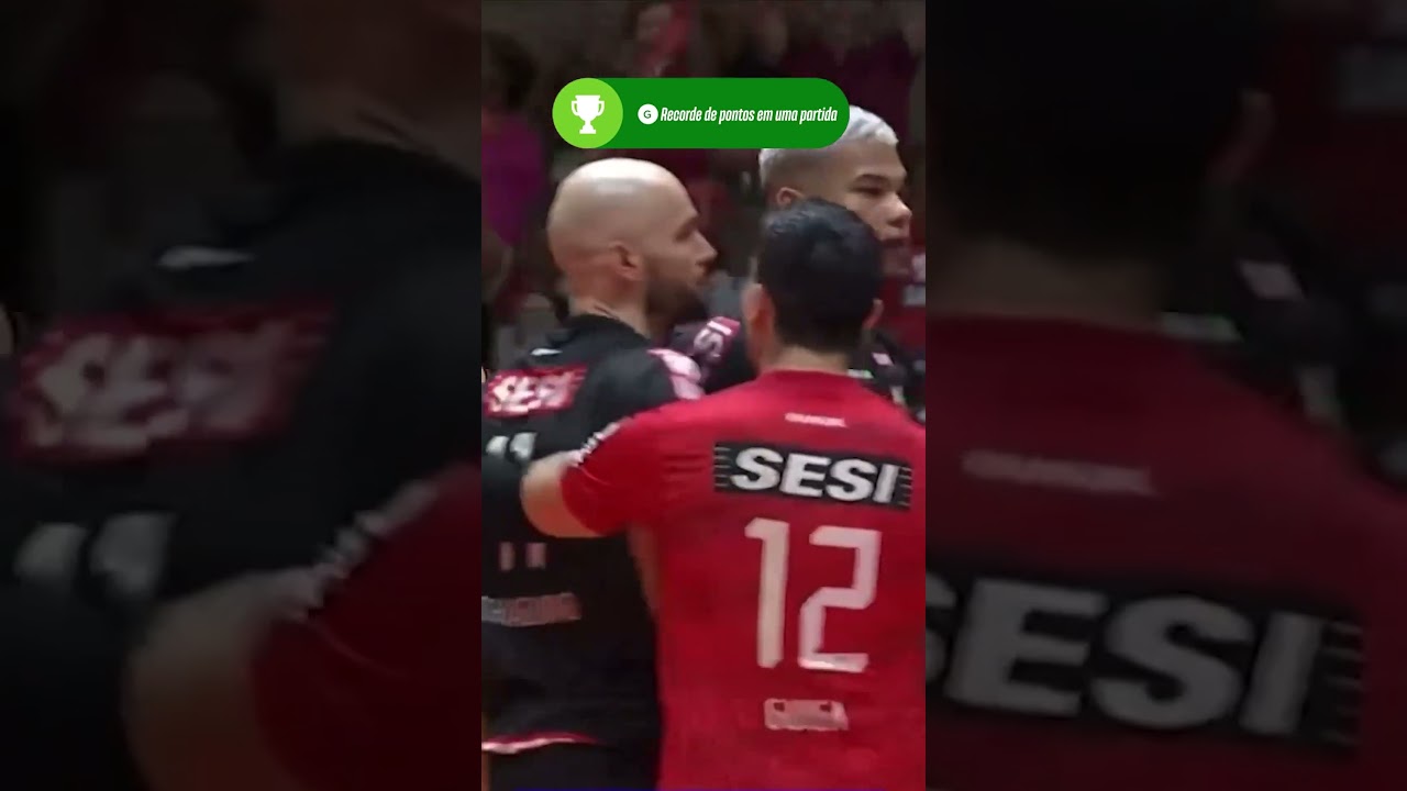 CONQUISTA DESBLOQUEADA! DARLAN BATE O PRÓPRIO RECORDE 🏐🏅 | #shorts | sportv