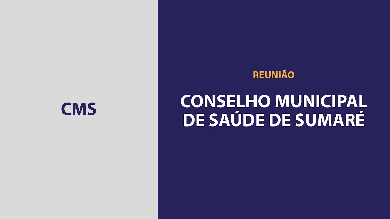Conselho Municipal de Saúde – 29/04/2024