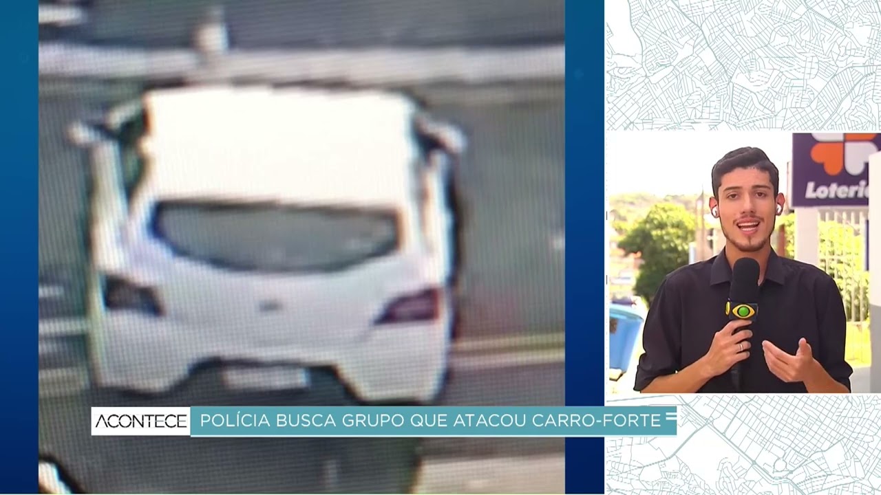 Criminosos atacam carro-forte em Hortolândia e vigilante fica ferido