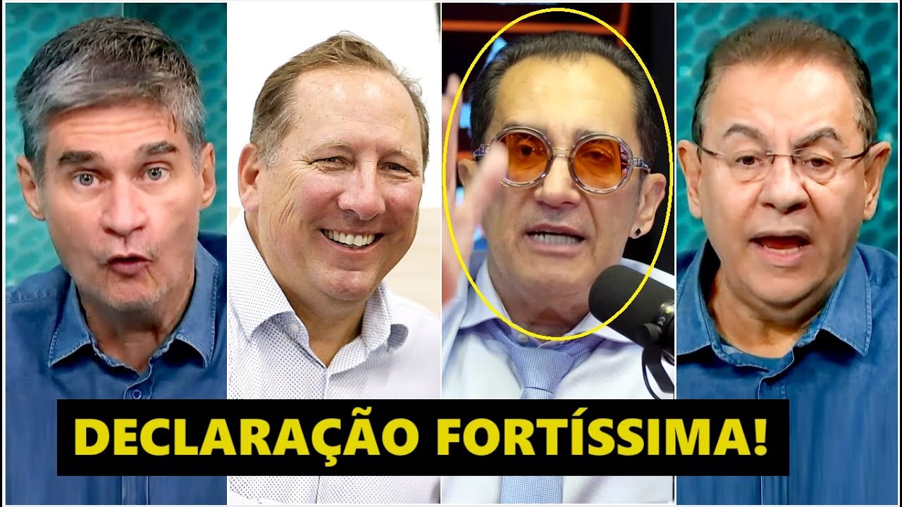 DETONOU FORTE! OLHA o que Kajuru DISPAROU sobre Textor após ACUSAÇÕES DE MANIPULAÇÃO pro Palmeiras!