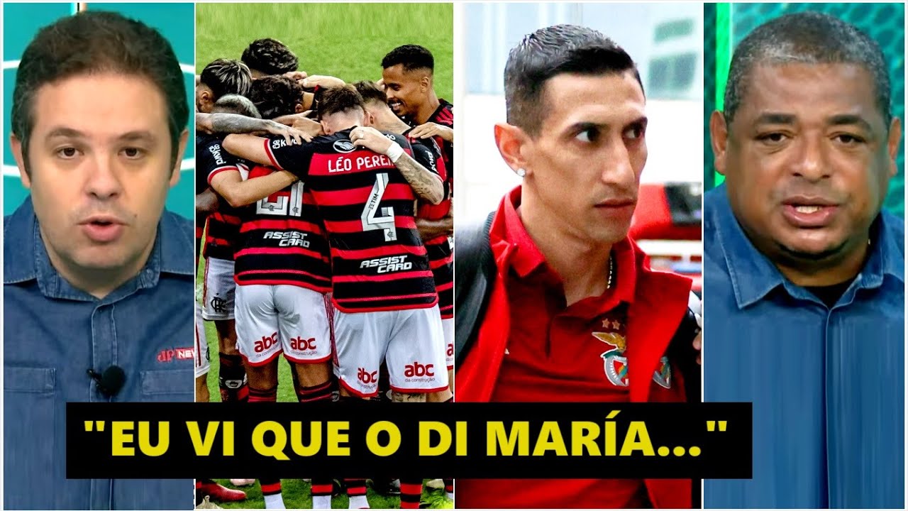 DI MARÍA NO FLAMENGO? “Gente, ele é CRAQUE! JOGA MUITO! E EU VI que…” OLHA esse DEBATE sobre RUMOR