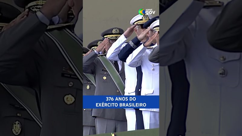 DIA DO EXÉRCITO | Instituição completa 376 anos. #exercito #exercitobrasileiro #militar