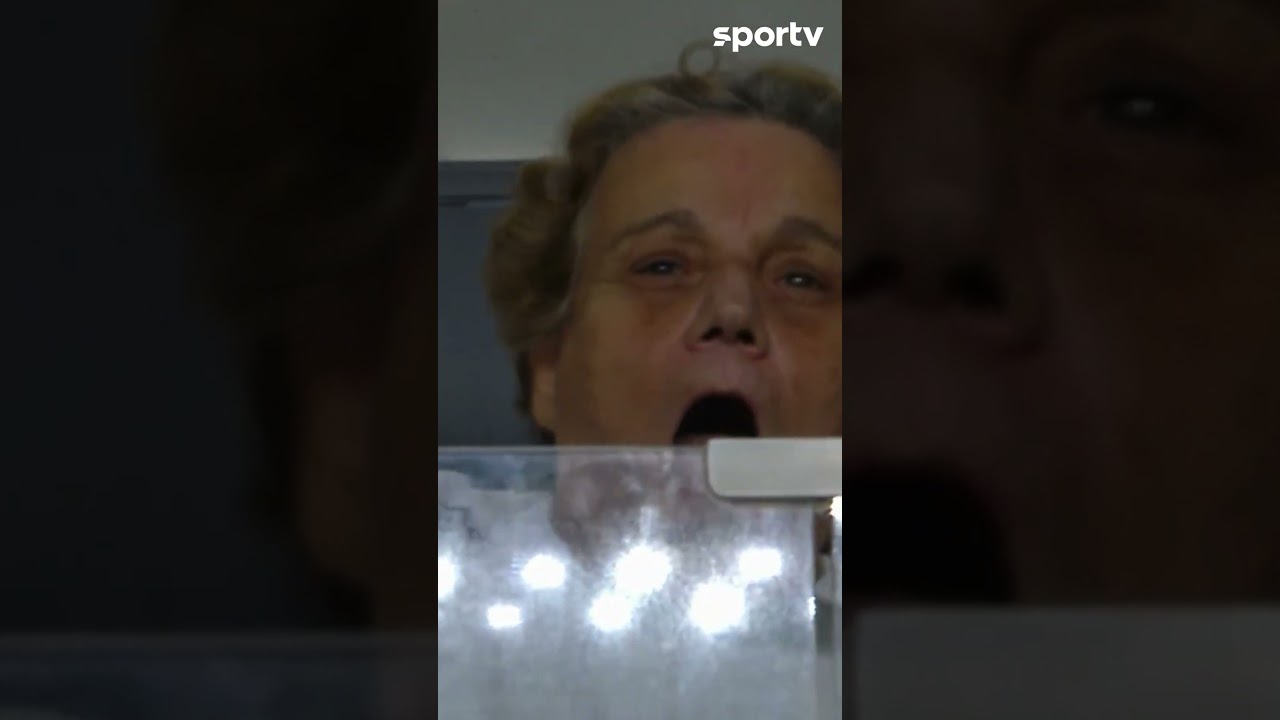 📣🗣️DONA NOEMIA É A MAIOR TORCEDORA DO SANTOS!  | #shorts | sportv