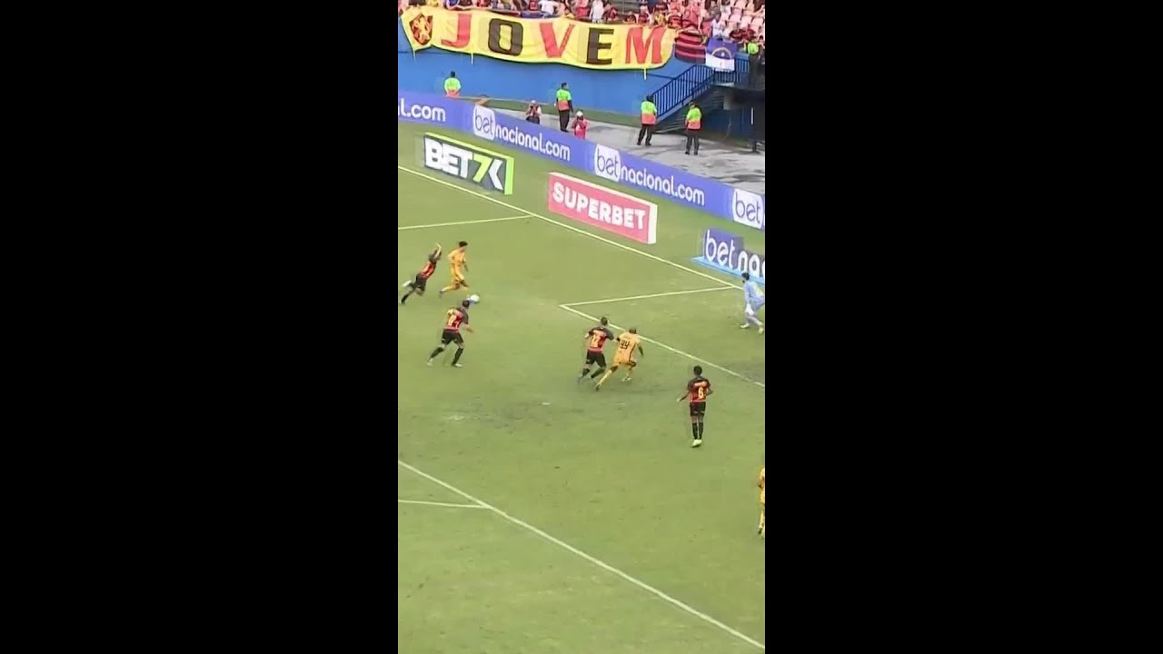 É HISTÓRIA! 1ª GOL DO AMAZONAS NA SÉRIE B | AMAZONAS X SPORT | #shorts | ge.globo