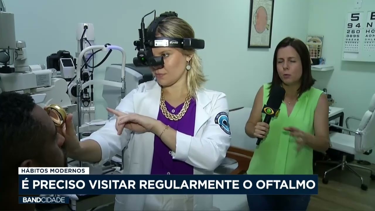 É preciso visitar regularmente o oftalmologista