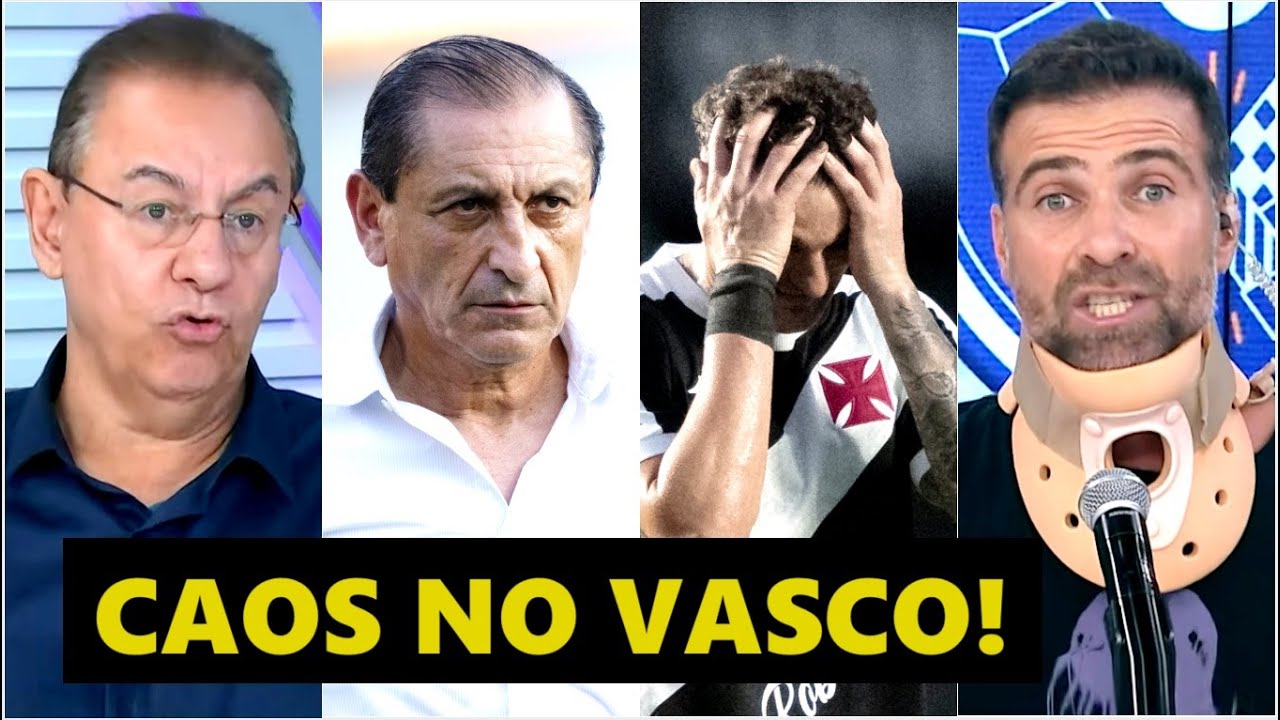 “É UMA VERGONHA! É INADMISSÍVEL! Cara, o que o Vasco FEZ…” VEXAME, SAÍDA de Ramón Díaz e CRISE!