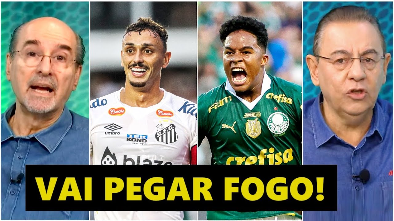 “É VERDADE! EU TÔ ACHANDO que o Palmeiras contra o Santos vai…” FINAL do Paulistão GERA DEBATE!