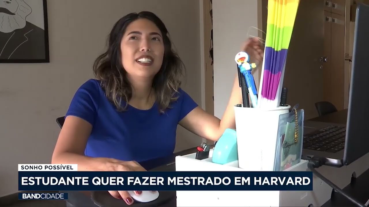 Estudante quer fazer mestrado em Harvard
