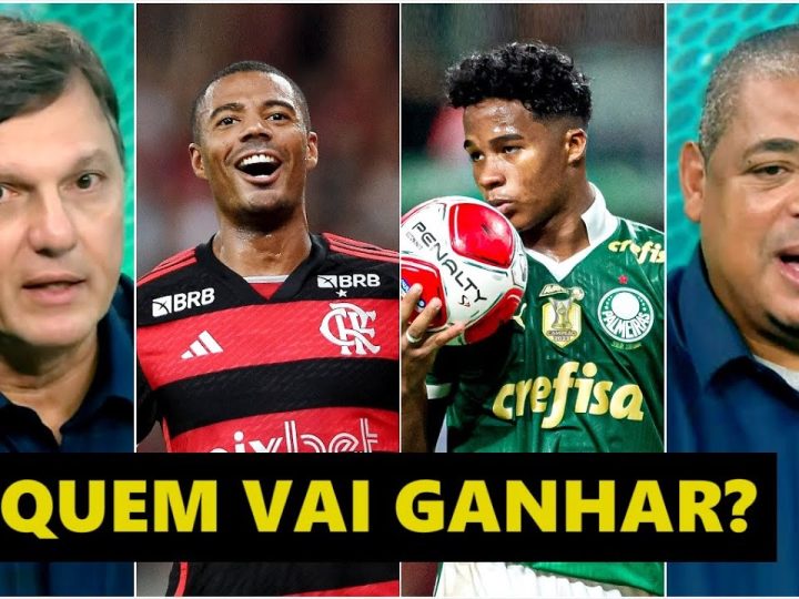 “Eu NÃO ACREDITO NISSO! Pra mim, esse Palmeiras x Flamengo vai…” OLHA esse DEBATE antes do JOGÃO!