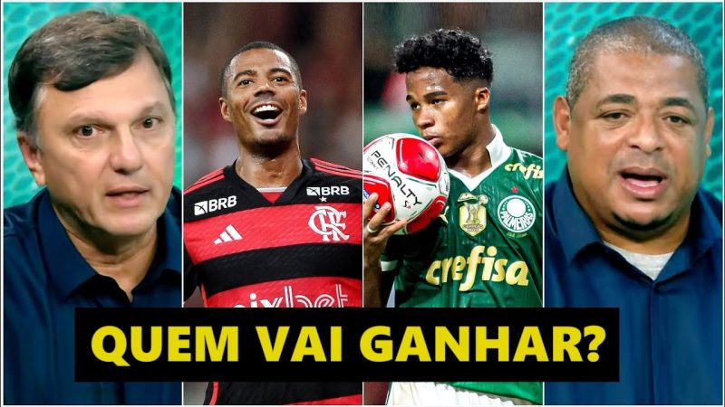 “Eu NÃO ACREDITO NISSO! Pra mim, esse Palmeiras x Flamengo vai…” OLHA esse DEBATE antes do JOGÃO!