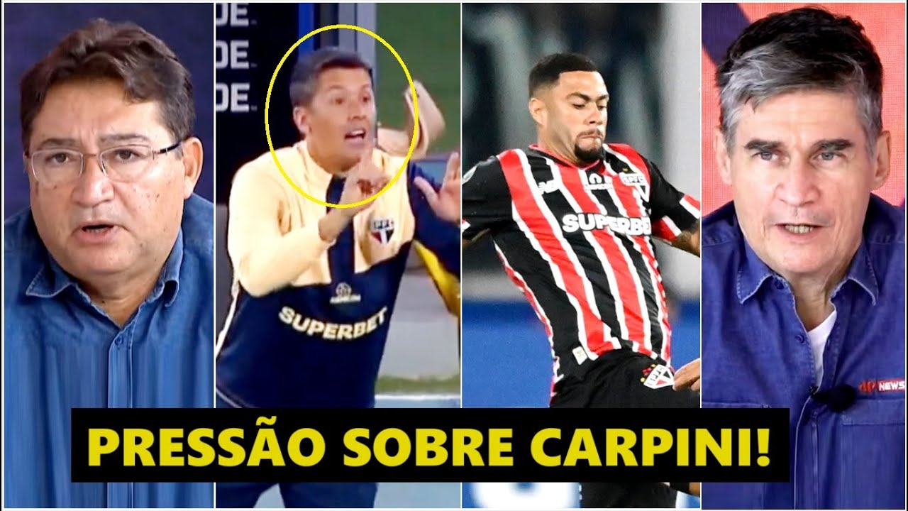 “EU NUNCA VI ISSO! DEU TUDO ERRADO pro São Paulo! E o Carpini…” DERROTA pro Talleres GERA DEBATE!