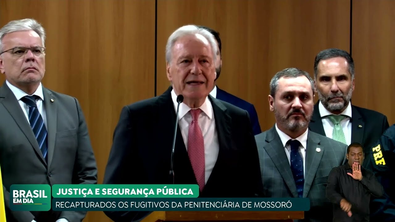 FUGITIVOS DA PENITENCIÁRIA FEDERAL DE MOSSORÓ SÃO RECAPTURADOS