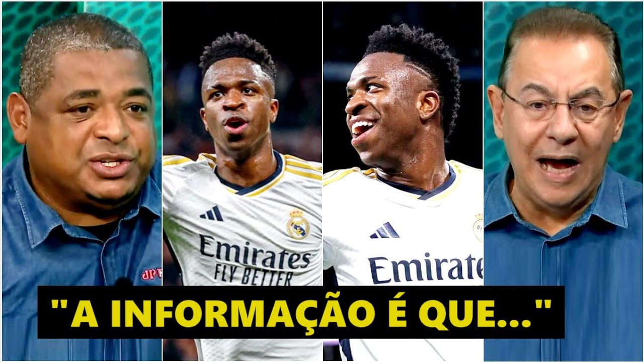 “Gente, se isso FOR VERDADE, EU ACHO que o Vinicius Júnior…” NOVA INFORMAÇÃO alerta o Real Madrid?