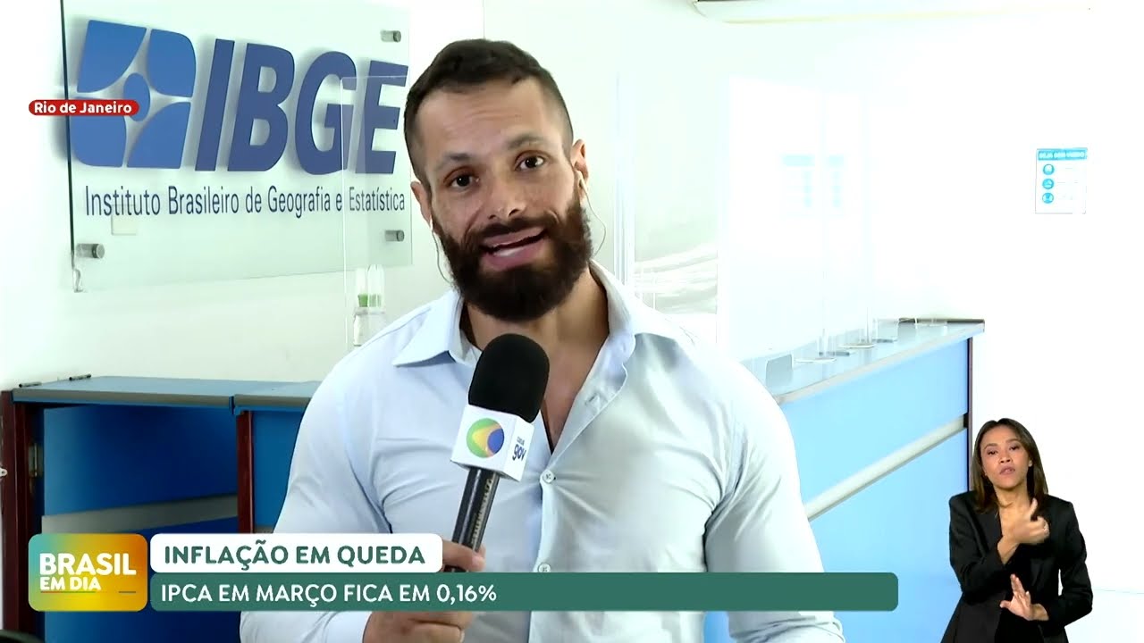 Inflação oficial desacelera em março