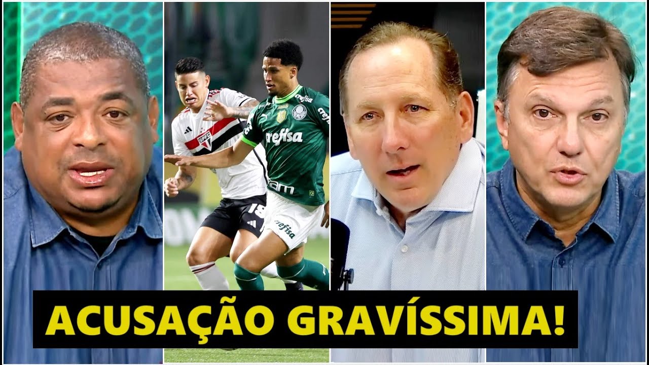 “ISSO É BEM CONSTRANGEDOR! Sinceramente, o Textor está…” ACUSAÇÃO sobre Palmeiras 5 x 0 São Paulo!