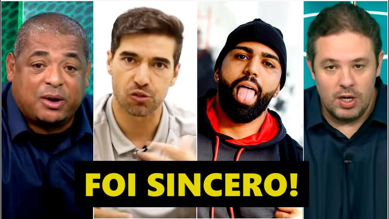 “ISSO NÃO TEM LÓGICA! O Gabigol…” Abel RESPONDE sobre ídolo do Flamengo no Palmeiras e GERA DEBATE