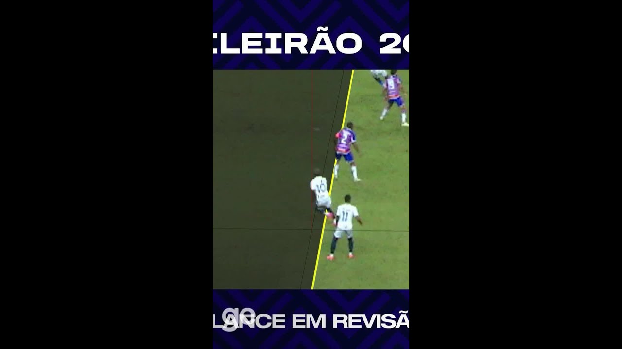 JÁ VIU ISSO? É PÊNALTI OU IMPEDIMENTO? | FORTALEZA X CRUZEIRO | #shorts | ge.globo