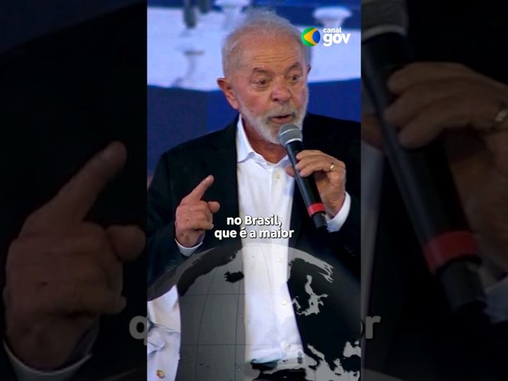 Lula discursou em Campo Grande sobre a Amazônia. #lula #amazonia #indígenas #presidentelula
