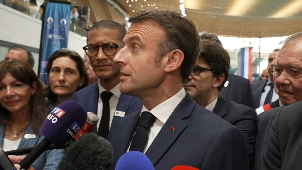 Macron diz que Rússia tem Jogos Olímpicos de Paris-2024 como ‘alvo’ | AFP