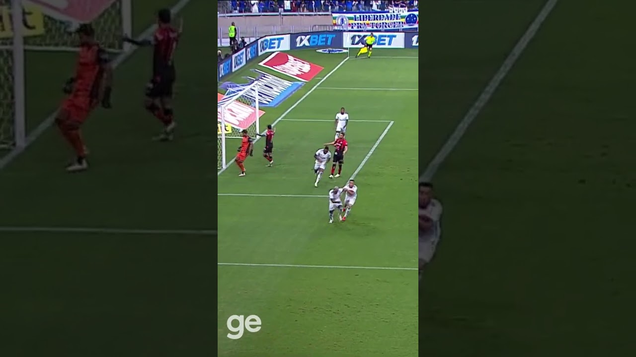 MATHEUS PEREIRA NÃO PERDOA NINGUÉM | CRUZEIRO X VITÓRIA | #shorts | ge.globo