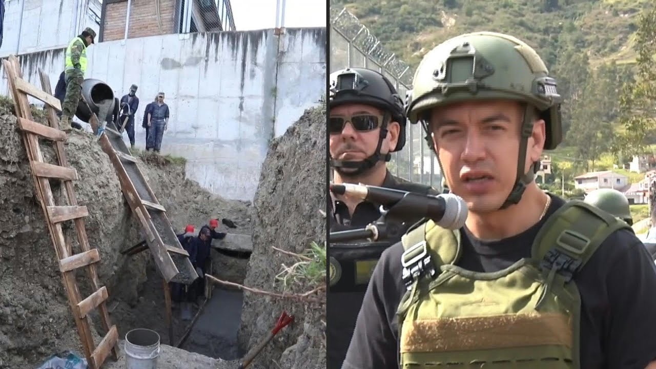 Militares fecham túnel clandestino em prisão do Equador | AFP