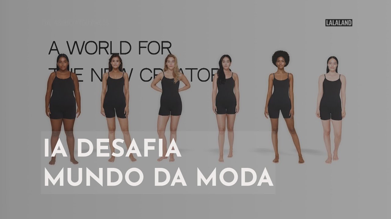 Modelos digitais criadas por IA estão em ascensão no mundo da moda