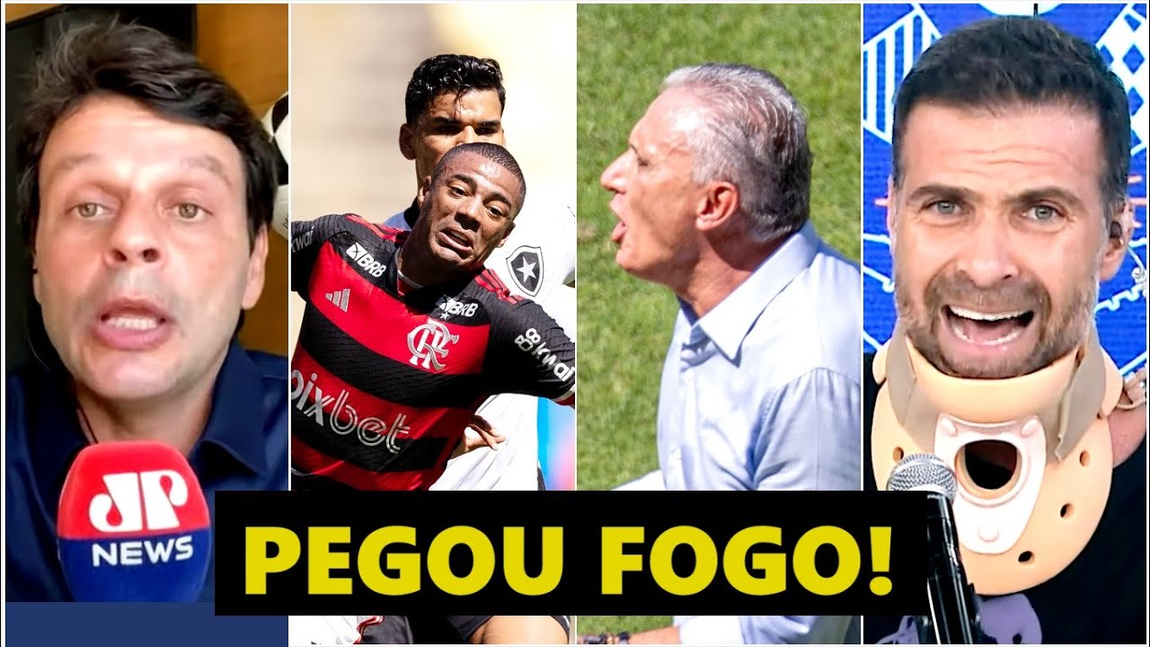 “NÃO VENHAM ENGANAR OTÁRIO! O Flamengo DEVERIA CHAMAR o Tite DE CANTO e…” 2×0 pro Botafogo REVOLTA