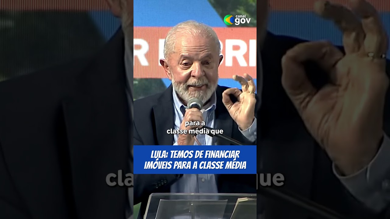 “Nunca antes se ofereceu tanto crédito”, discursou #lula em MG. #imoveis #apartamento #casa #crédito