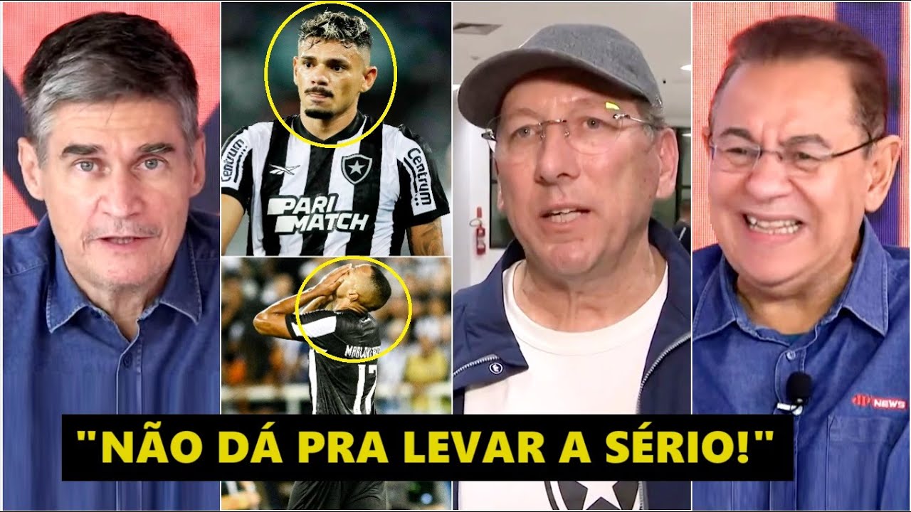 “O Botafogo é UMA COISA HILÁRIA! TOMOU UMA PORRADA hoje, e o Textor…” 3×1 do Junior Barranquilla!