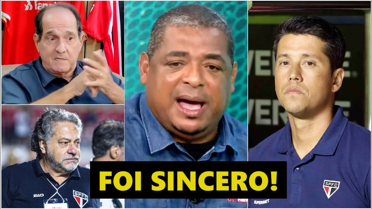 “Ô Muricy! Ô Casares! TEM QUE CHAMAR o Carpini e…” Vampeta É SINCERO sobre o São Paulo!