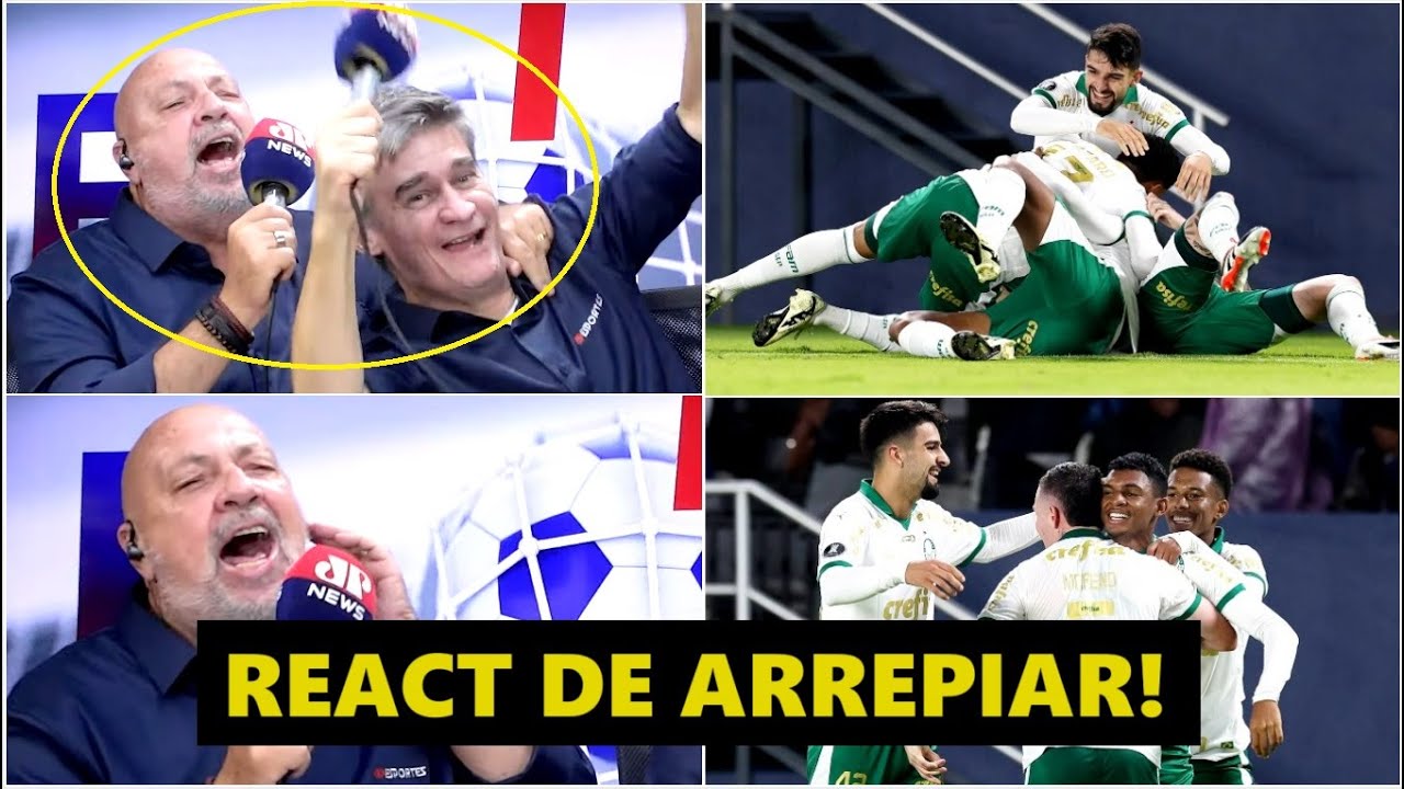 “O PALMEIRAS É O TIME DA VIRAADAAA!” OLHA as REAÇÕES à VIRADA ÉPICA sobre o Del Valle!