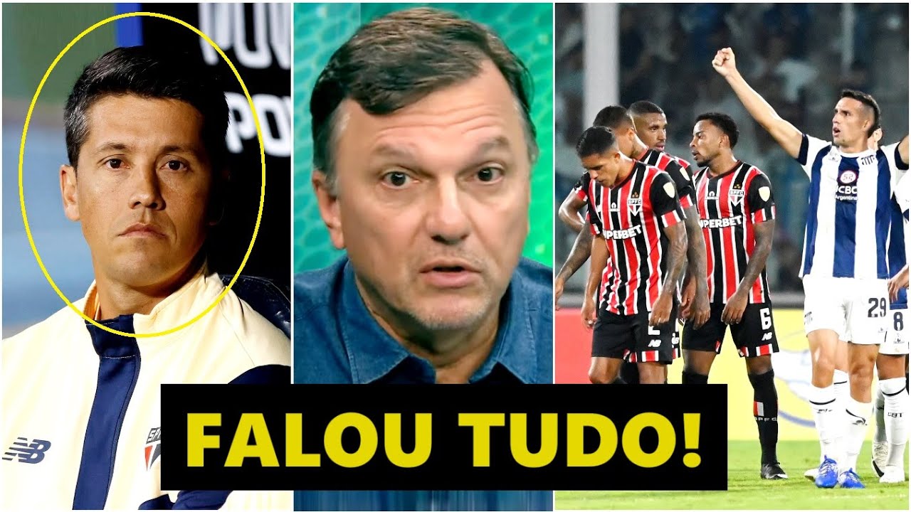 “O que eu TÔ PERCEBENDO é o seguinte: o São Paulo tem UM TÉCNICO que…” Mauro Cezar FALA de Carpini