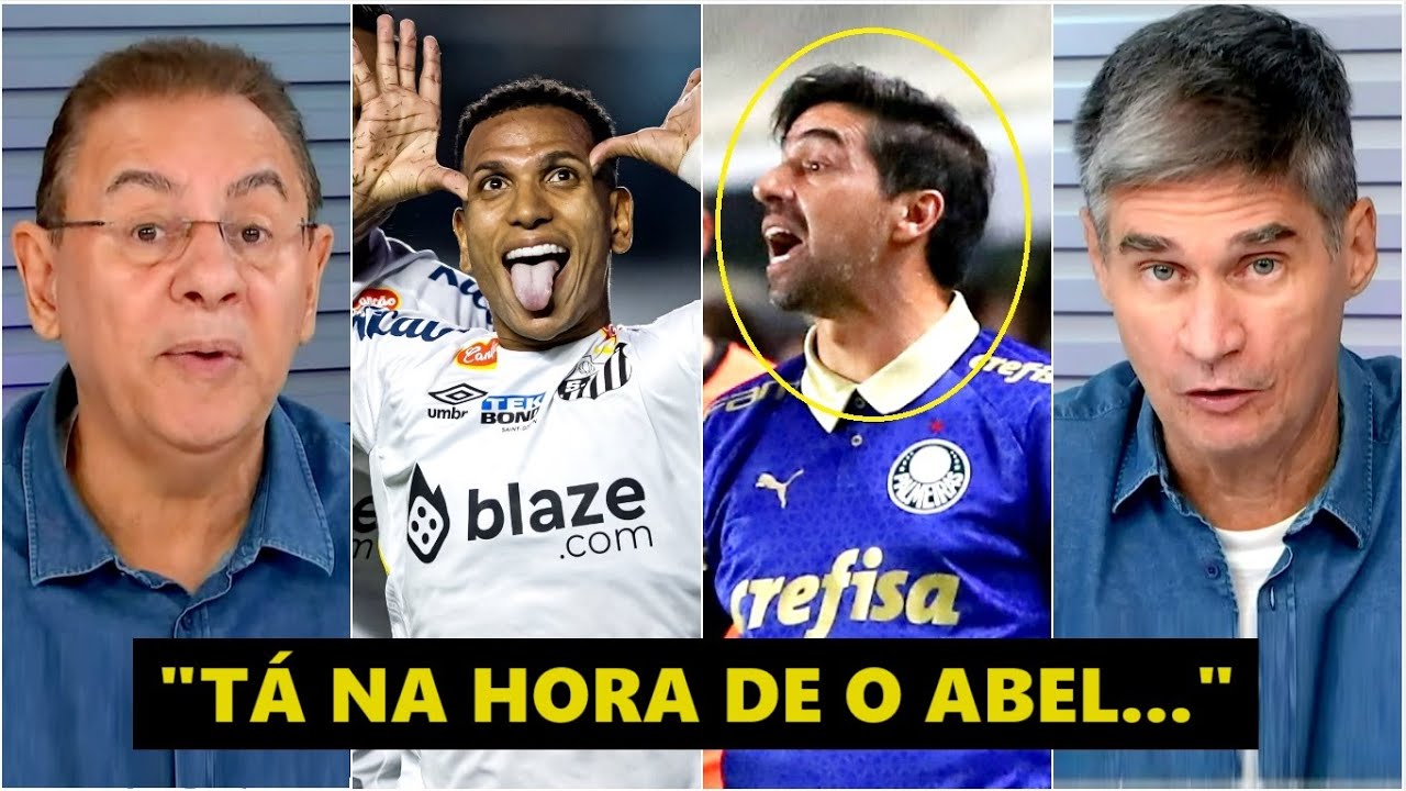 “O Santos foi BEM MELHOR que o Palmeiras! TÁ NA HORA de o Abel Ferreira…” FINAL GERA DEBATE!