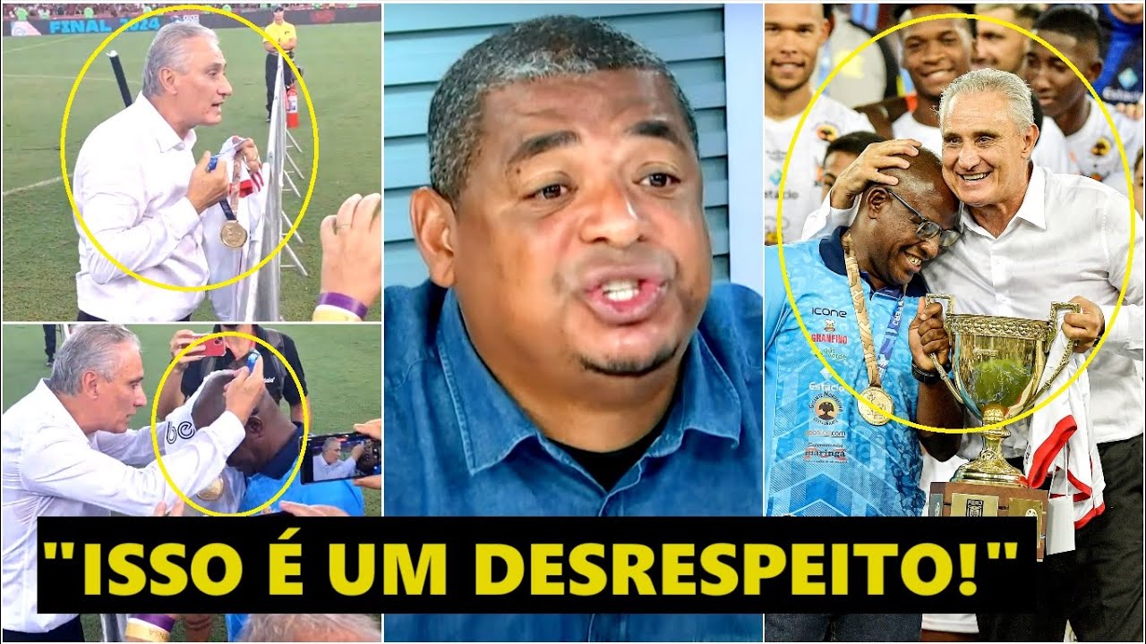 “O TITE TÁ DE BRINCADEIRA! É uma MILONGA DO CAR@L#0!” Vampeta DISPARA após Flamengo ser CAMPEÃO!