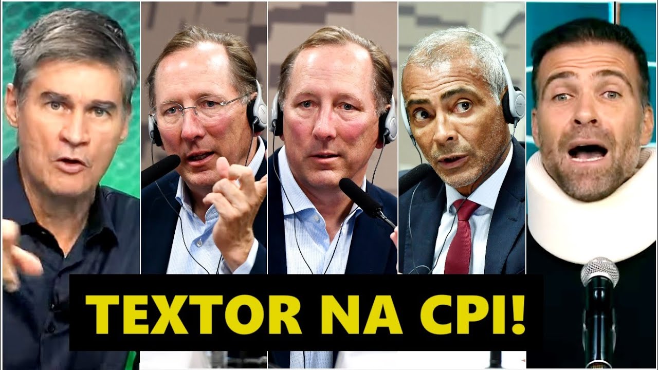 “OLHA ISSO! O Textor VAI CALAR A BOCA DE MUITA GENTE se…” DEPOIMENTO na CPI e CBF GERAM DEBATE!