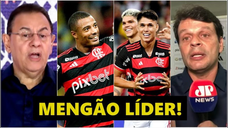 “OLHA QUE LOUCURA ISSO! O Flamengo é LÍDER do Brasileirão e…” VITÓRIA contra São Paulo GERA DEBATE