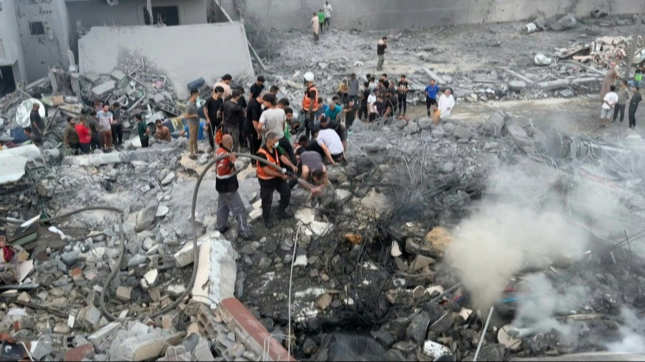 ONG denuncia ‘aparente crime de guerra’ em Gaza por bombardeio israelense em outubro | AFP