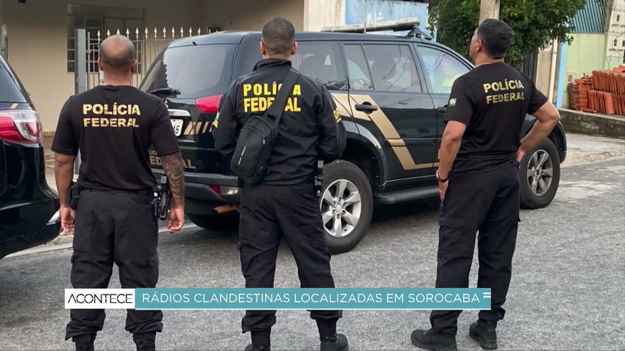 PF investiga funcionamento de rádios clandestinas em Sorocaba