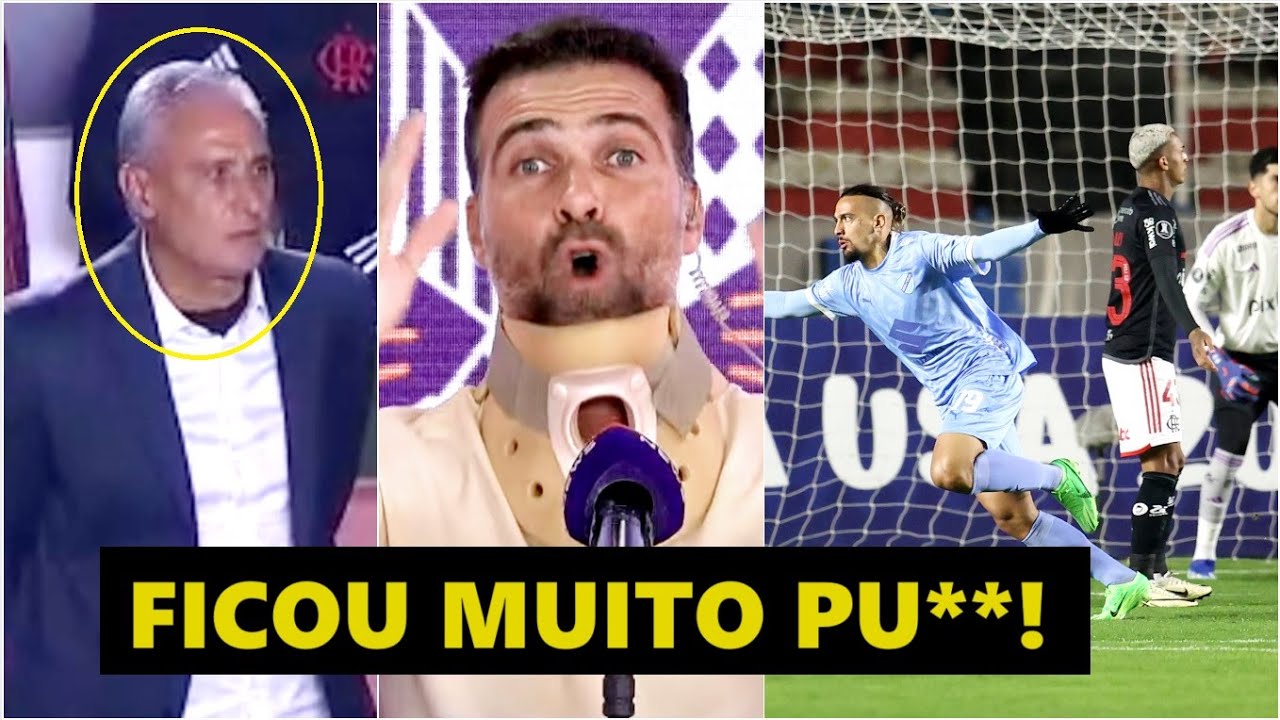 PILHADO SURTOU! “COVARDE! CAG@O! TITE, VOCÊ É UM…” OLHA essa PISTOLADA após Bolívar 2 x 1 Flamengo