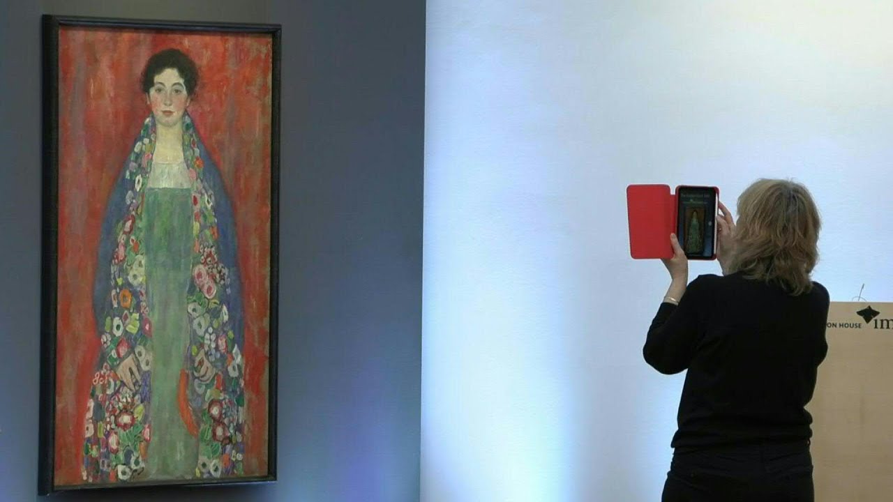 Pintura misteriosa de Klimt leiloada por €30 milhões na Áustria | AFP