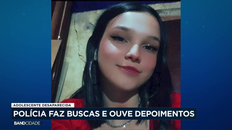 Polícia faz buscas e ouve depoimentos em caso de adolescente desaparecida em Charqueada